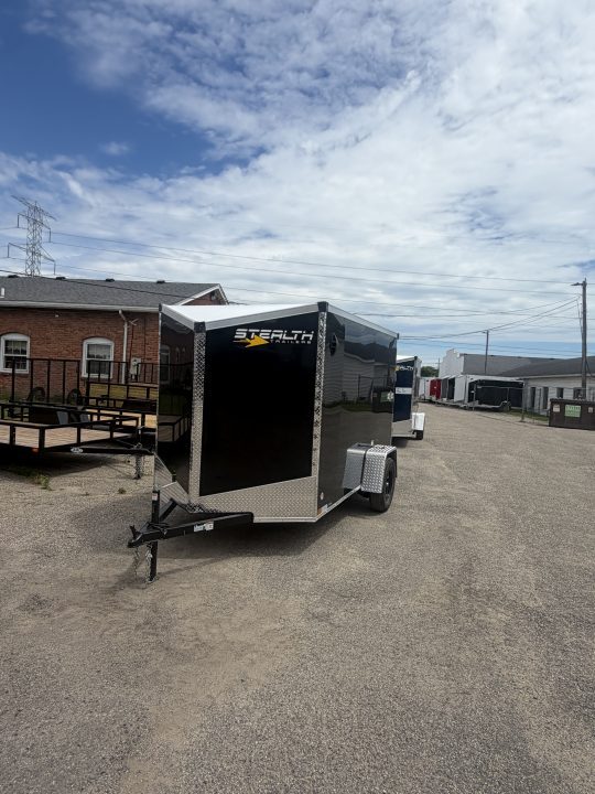 New 2026 Stealth Mustang 6 x 10 Enclosed Trailer w/ Ramp (Single) Cargo / Enclosed Trailer NEW MODEL - Screwless and Light Lid Roofing !!