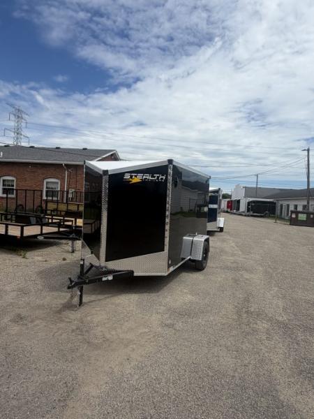 New 2026 Stealth Mustang 6 x 10 Enclosed Trailer w/ Ramp (Single) Cargo / Enclosed Trailer NEW MODEL - Screwless and Light Lid Roofing !!