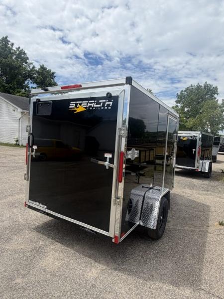 New 2026 Stealth Mustang 6 x 10 Enclosed Trailer w/ Ramp (Single) Cargo / Enclosed Trailer NEW MODEL - Screwless and Light Lid Roofing !!