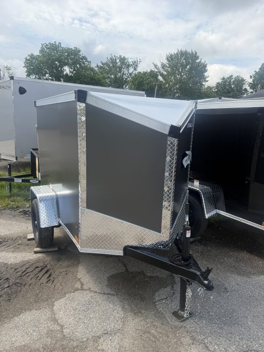 New 2026 Stealth 4 x 6 Mustang x Enclosed Trailer w/ Barn door(Single) Cargo / Enclosed Trailer NEW MODEL - Screwless and Light Lid Roofing !!