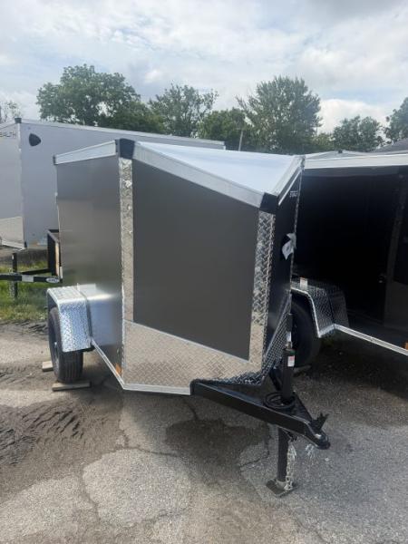 New 2026 Stealth 4 x 6 Mustang x Enclosed Trailer w/ Barn door(Single) Cargo / Enclosed Trailer NEW MODEL - Screwless and Light Lid Roofing !!