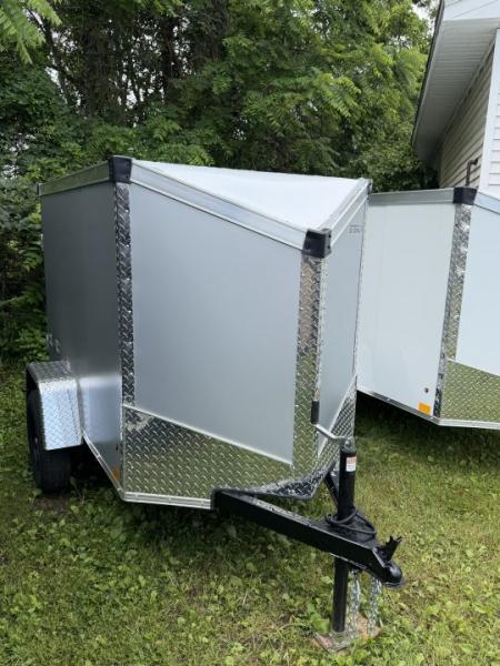 New 2026 Stealth 4 x 6 Mustang x Enclosed Trailer w/ Barn door(Single) Cargo / Enclosed Trailer NEW MODEL - Screwless and Light Lid Roofing !!