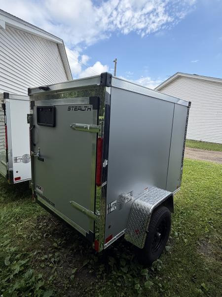 New 2026 Stealth 4 x 6 Mustang x Enclosed Trailer w/ Barn door(Single) Cargo / Enclosed Trailer NEW MODEL - Screwless and Light Lid Roofing !!