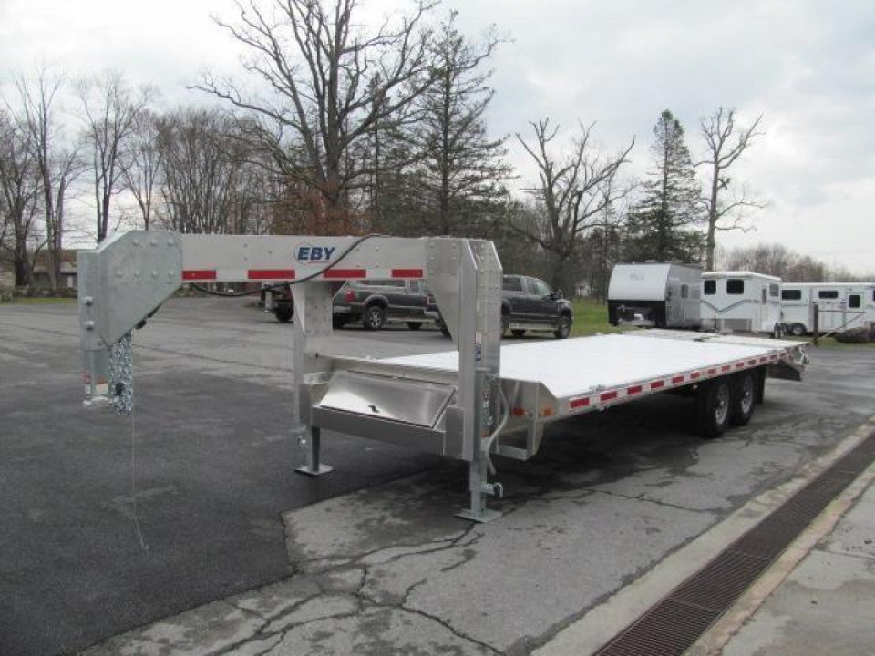 New EBY Trailers 15900 GVW Flatbed GN Equipment Trailer