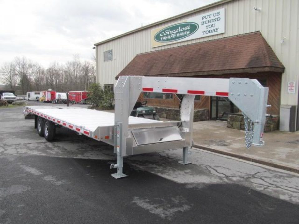 New EBY Trailers 15900 GVW Flatbed GN Equipment Trailer