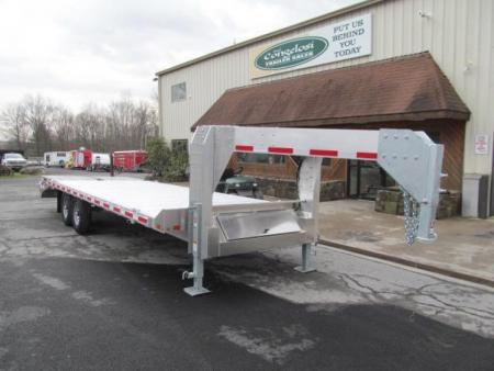 New EBY Trailers 15900 GVW Flatbed GN Equipment Trailer