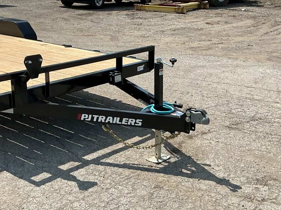 New 2027 PJ Trailers 83" x 18' - 5 in. Channel (CE) 10K GVWR Car / Racing Trailer