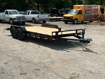 New 2027 PJ Trailers 83  x 18' - 5 in. Channel (CE) 10K GVWR Car / Racing Trailer