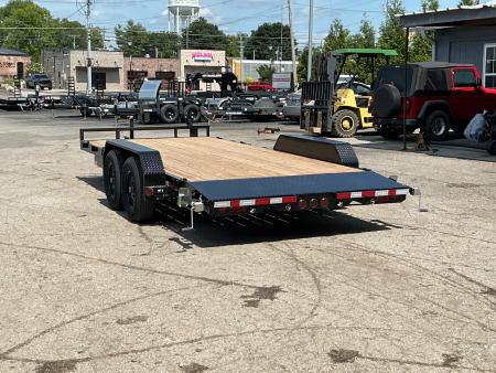 New 2027 PJ Trailers 83" x 18' - 5 in. Channel (CE) 10K GVWR Car / Racing Trailer