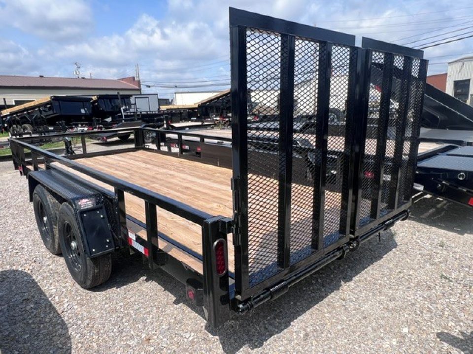 New 2027 Quality Steel and Aluminum 83x16 10K Utility Trailer