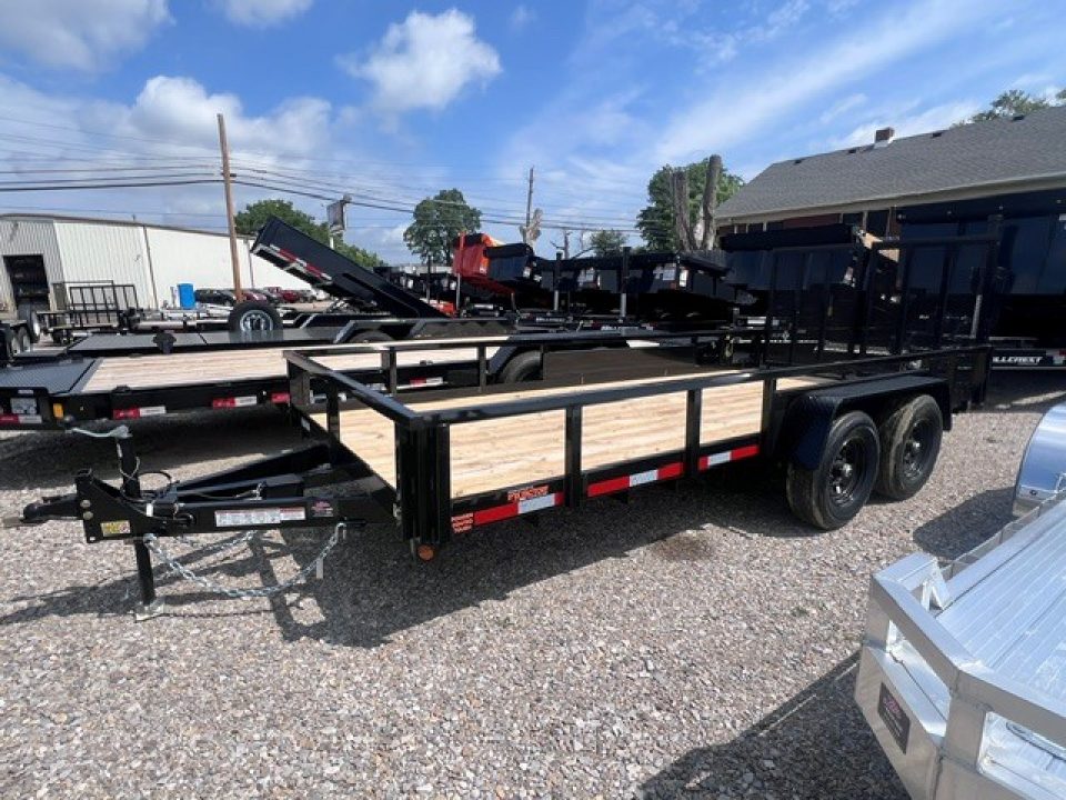 New 2027 Quality Steel and Aluminum 83x16 10K Utility Trailer