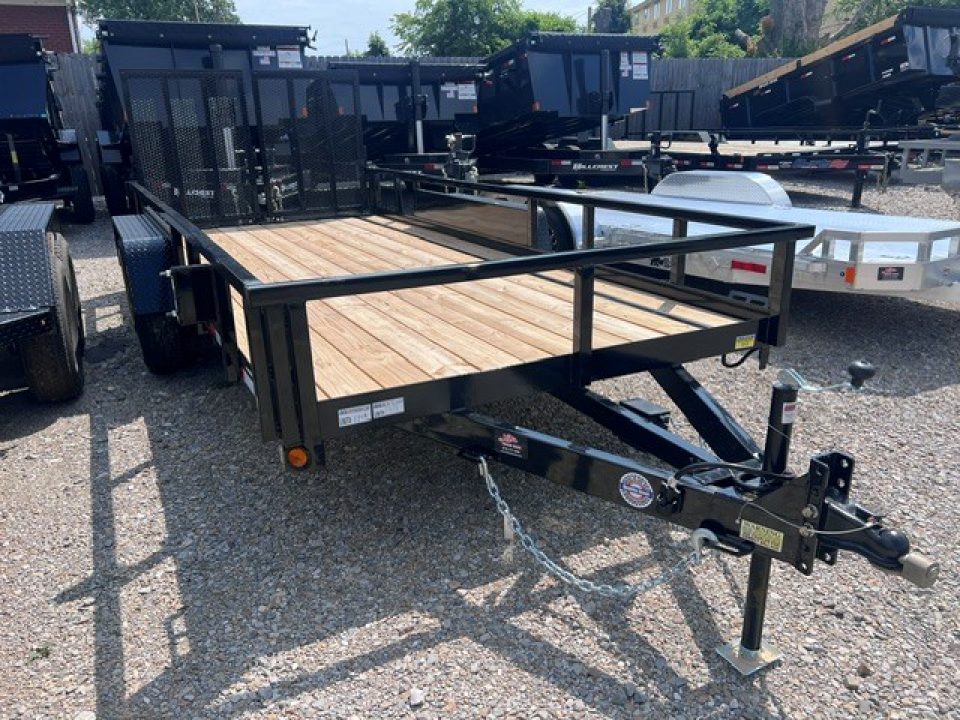 New 2027 Quality Steel and Aluminum 83x16 10K Utility Trailer
