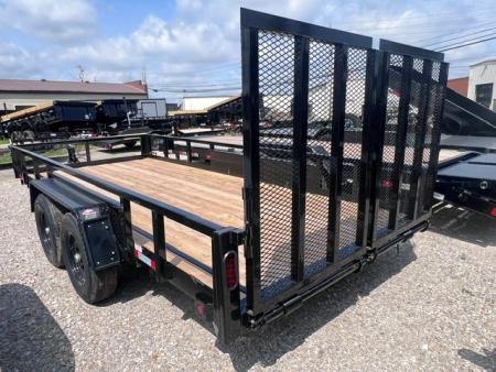 New 2027 Quality Steel and Aluminum 83x16 10K Utility Trailer
