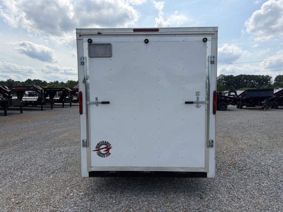 Used 2022 Homesteader 7'X16' 7K GVWR Enclosed Trailer