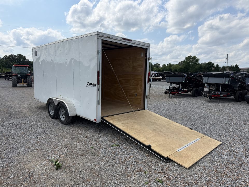 Used 2022 Homesteader 7'X16' 7K GVWR Enclosed Trailer