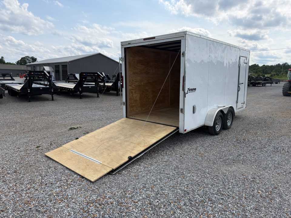 Used 2022 Homesteader 7'X16' 7K GVWR Enclosed Trailer