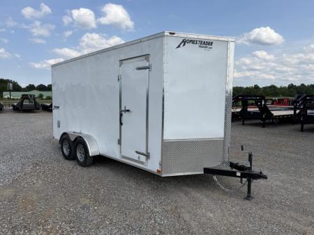Used 2022 Homesteader 7'X16' 7K GVWR Enclosed Trailer