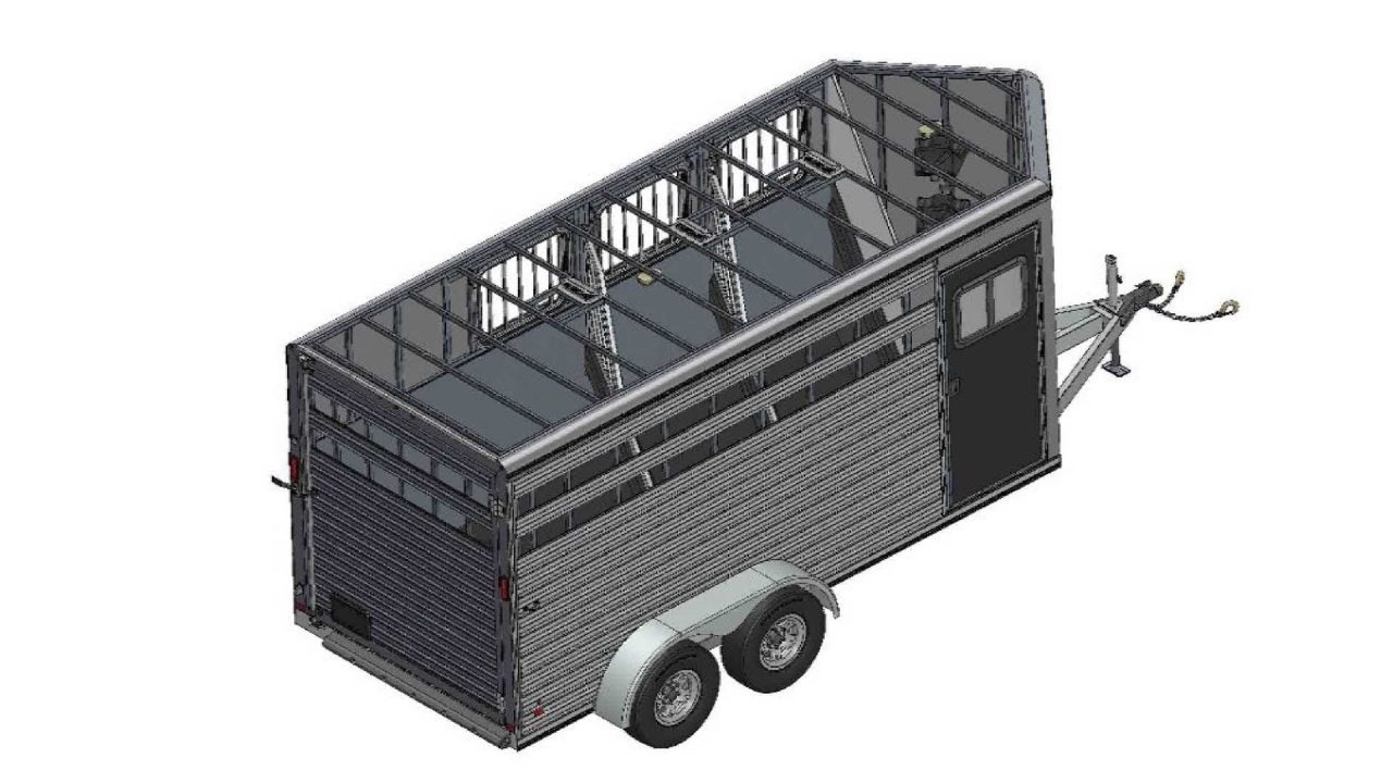 New 2026 Frontier Trailers 3 Horse Bumper Pull Aluminum Horse Trailer Horse Trailer