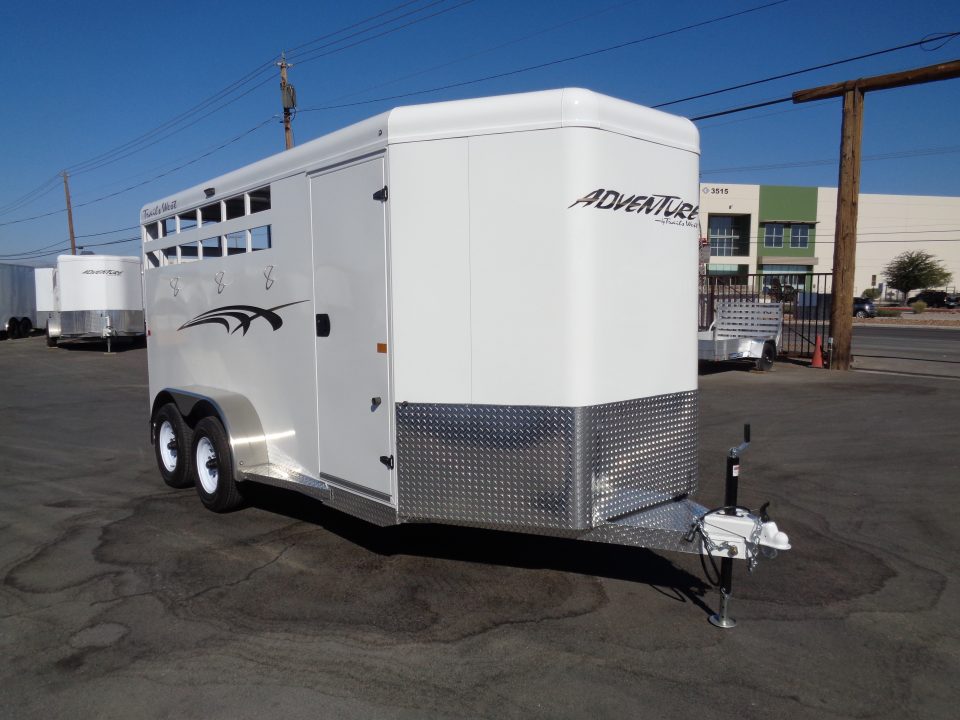 New 2027 Trails West * ADVENTURE II 3H * 3-Horse Slant Load Horse Trailer