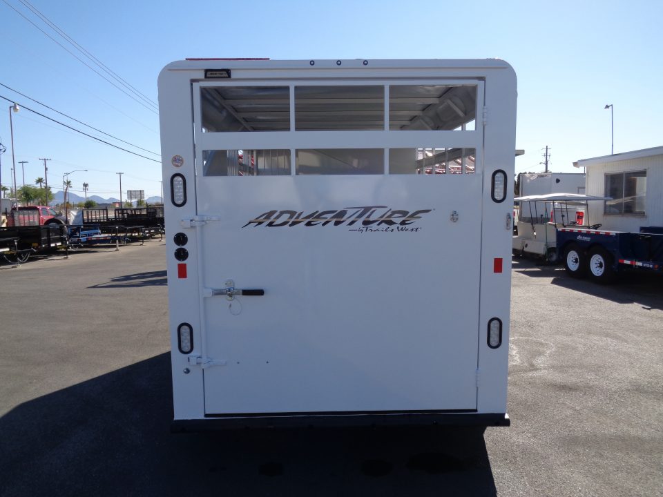 New 2027 Trails West * ADVENTURE II 3H * 3-Horse Slant Load Horse Trailer