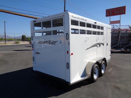 New 2027 Trails West * ADVENTURE II 3H * 3-Horse Slant Load Horse Trailer