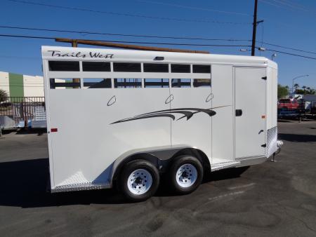 New 2027 Trails West * ADVENTURE II 3H * 3-Horse Slant Load Horse Trailer