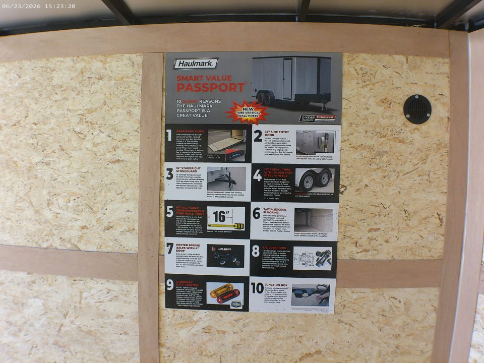 New 2026 Haulmark Passport 8.5x20 Deluxe Car Hauler