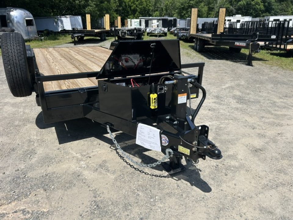 New 2026 Quality Steel and Aluminum 7X20 Power TILT Load , 14,000 lb. GVWR Equipment Trailer