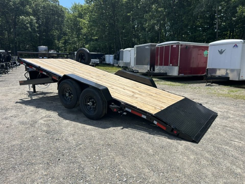 New 2026 Quality Steel and Aluminum 7X20 Power TILT Load , 14,000 lb. GVWR Equipment Trailer