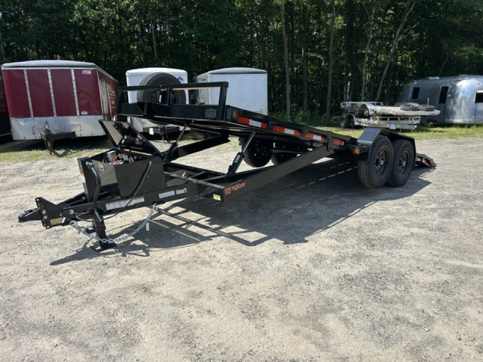New 2026 Quality Steel and Aluminum 7X20 Power TILT Load , 14,000 lb. GVWR Equipment Trailer