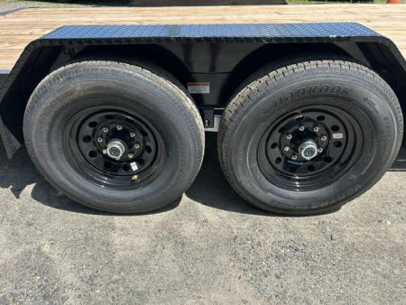 New 2026 Quality Steel and Aluminum 7X20 Power TILT Load , 14,000 lb. GVWR Equipment Trailer