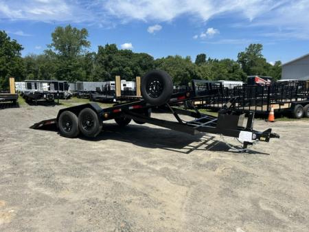 New 2026 Quality Steel and Aluminum 7X20 Power TILT Load , 14,000 lb. GVWR Equipment Trailer