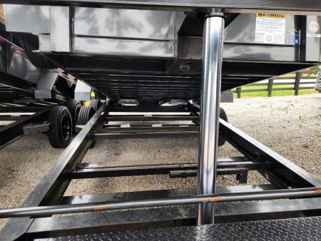 New 2026 Liberty 16K 83x16'High Side Gooseneck Dump-Arsenal Gray