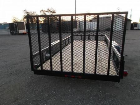 New 2026 Longhorn Trailers 83x14 Tandem Axle Utility Trailer / Lowboy Utility Trailer / 4ft Heavy Duty Ramp Gate / Electric Brakes / LED Lights