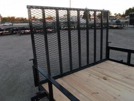 New 2026 Longhorn Trailers 83x14 Tandem Axle Utility Trailer / Lowboy Utility Trailer / 4ft Heavy Duty Ramp Gate / Electric Brakes / LED Lights