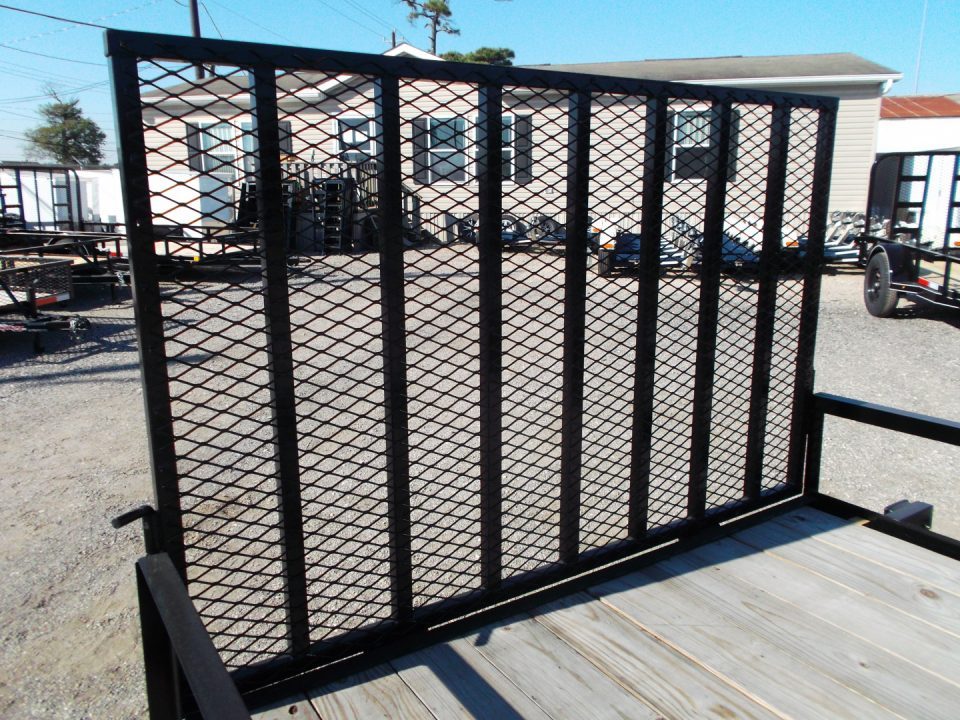 New 2026 Longhorn Trailers 77x14 Utility Trailer / 4ft Heavy Duty Ramp Gate / LED Lights