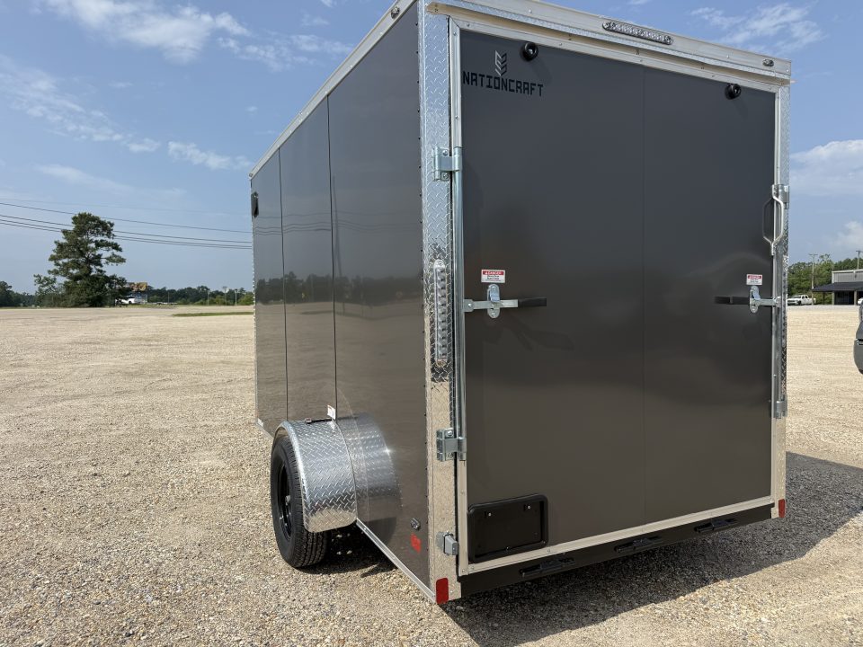 New 2027 NationCraft Trailers 6.5 X 12 SA POLY Cargo / Enclosed Trailer
