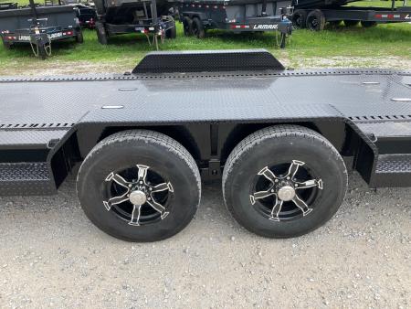 New 2027 MAXX-D 83x24 TANDEM 9.9K CARHAULER W/ ALUM WHEELS, WINCH PLATE, ROCK SHIELD & E-TRACK Car Hauler