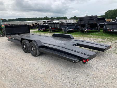 New 2027 MAXX-D 83x24 TANDEM 9.9K CARHAULER W/ ALUM WHEELS, WINCH PLATE, ROCK SHIELD & E-TRACK Car Hauler