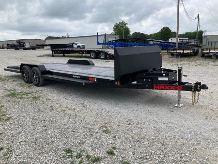 New 2027 MAXX-D 83x24 TANDEM 9.9K CARHAULER W/ ALUM WHEELS, WINCH PLATE, ROCK SHIELD & E-TRACK Car Hauler