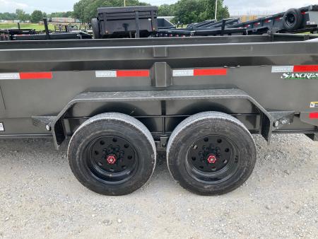 New 2027 MAXX-D 83X16 TANDEM 17.5K DUMP W/ 7GA FLOOR, 2' SIDES, SLIDE IN RAMP & WIRELESS REMOTE Dump Trailer