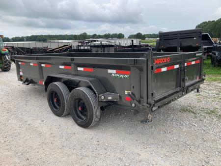 New 2027 MAXX-D 83X16 TANDEM 17.5K DUMP W/ 7GA FLOOR, 2' SIDES, SLIDE IN RAMP & WIRELESS REMOTE Dump Trailer