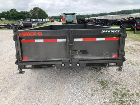 New 2027 MAXX-D 83X16 TANDEM 17.5K DUMP W/ 7GA FLOOR, 2' SIDES, SLIDE IN RAMP & WIRELESS REMOTE Dump Trailer