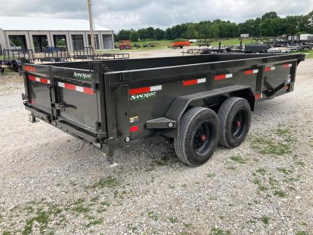 New 2027 MAXX-D 83X16 TANDEM 17.5K DUMP W/ 7GA FLOOR, 2' SIDES, SLIDE IN RAMP & WIRELESS REMOTE Dump Trailer