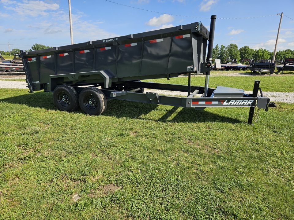 New 2026 Lamar 83X16 TANDEM 14K TELESCOPIC DUMP W/36" SIDES & 7 GAUGE FLOOR