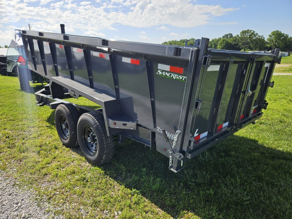 New 2026 Lamar 83X16 TANDEM 14K TELESCOPIC DUMP W/36" SIDES & 7 GAUGE FLOOR