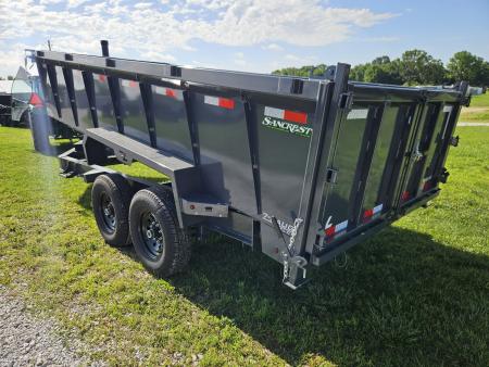 New 2026 Lamar 83X16 TANDEM 14K TELESCOPIC DUMP W/36" SIDES & 7 GAUGE FLOOR