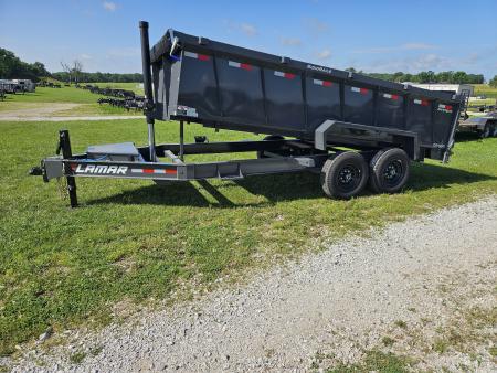 New 2026 Lamar 83X16 TANDEM 14K TELESCOPIC DUMP W/36" SIDES & 7 GAUGE FLOOR