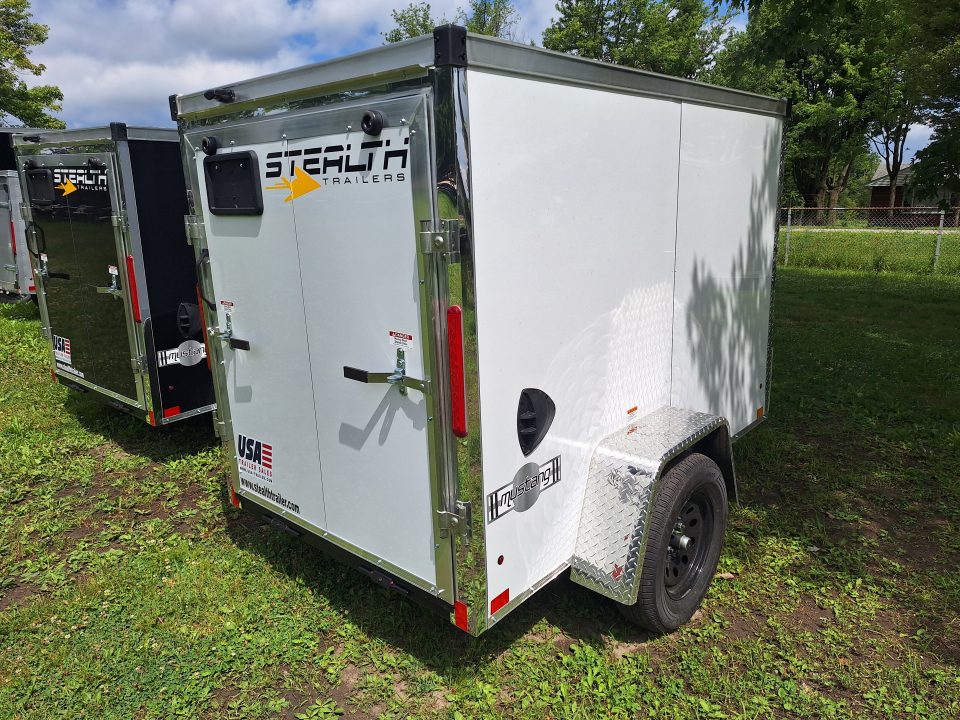 New 2026 Stealth Trailers 5x8 Cargo / Enclosed Trailer W/ Ramp Door