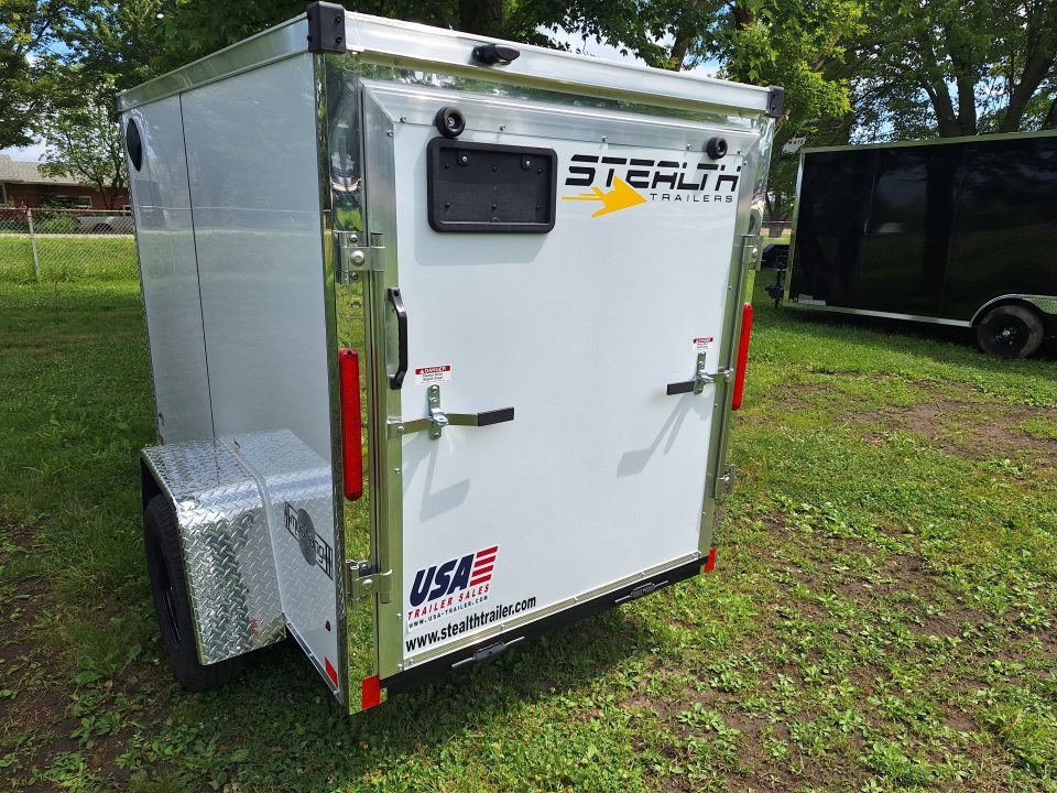 New 2026 Stealth Trailers 5x8 Cargo / Enclosed Trailer W/ Ramp Door